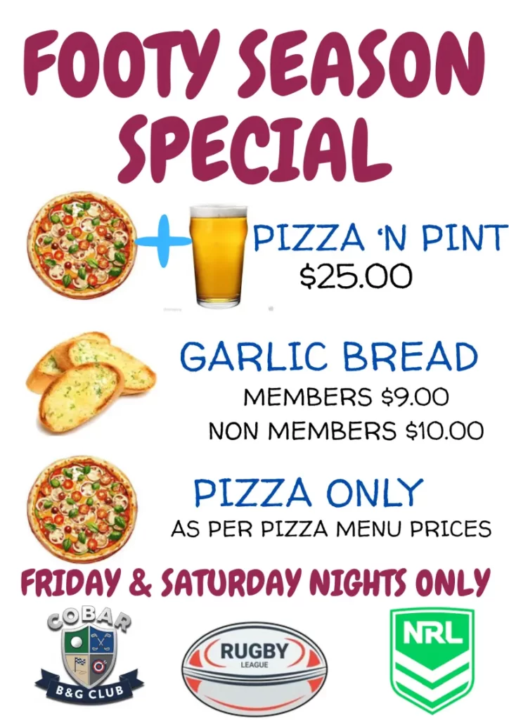 FOOTY SEASON SPECIAL