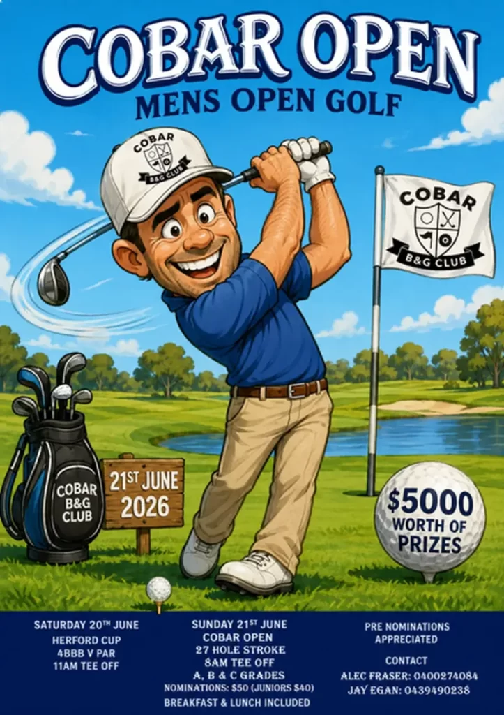 COBAR OPEN - MENS OPEN GOLF