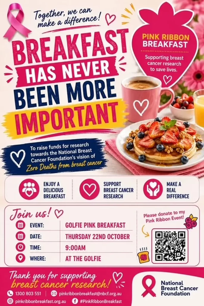 Pink Ribbon Breakfast